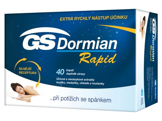 GreenSwan GS Dormian Rapid 40 kapslí