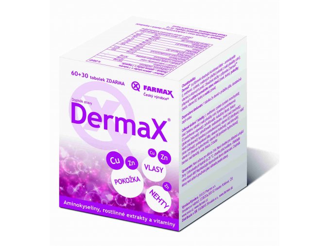 Farmax DermaX 60 tob. + 30 tob. ZDARMA