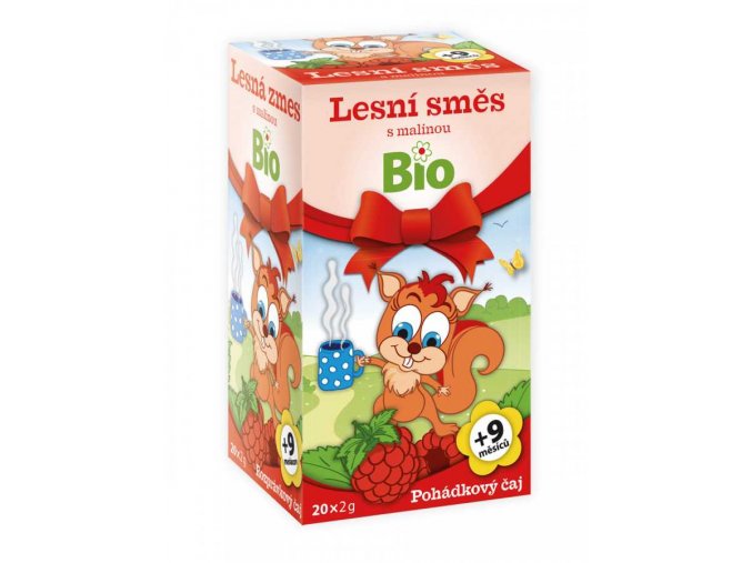 Pohádkový čaj BIO Lesní směs s malinou 20x2g