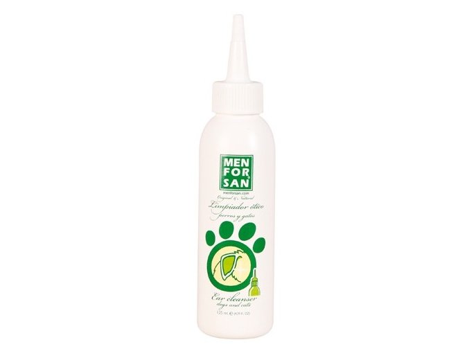 Menforsan Přípravek pro vnější čištění uší pro psy a kočky 125 ml
