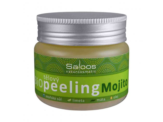 Saloos Bio tělový peeling - Mojito 140 ml