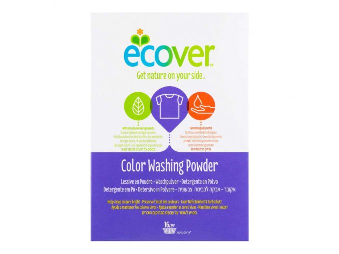 Ecover Prací prášek na barevné prádlo 1,2 kg