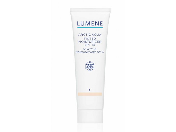 Lumene Tónovací krém 1 Arctic Aqua SPF 15  50 ml