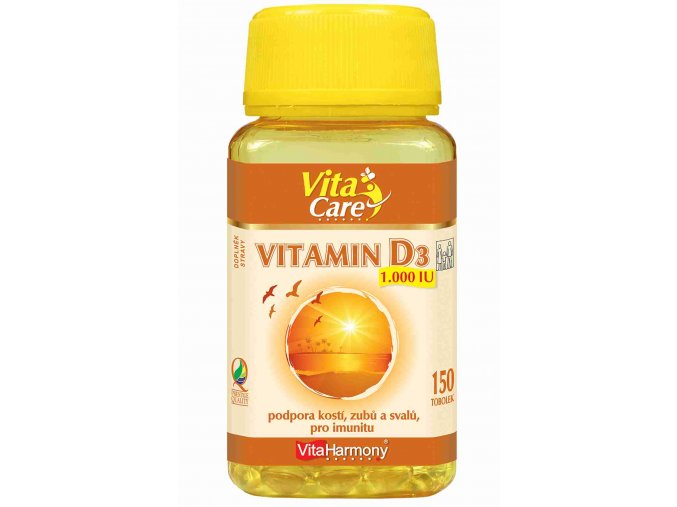 VitaHarmony Vitamin D3 1.000 m.j. (25 mcg) 150 tob.