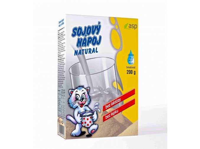 ASP Sójový nápoj Natural 200 g