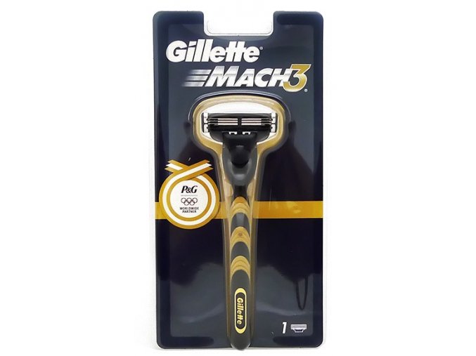 Gillette Holicí strojek Gillette Mach3 + 1 náhradní břit