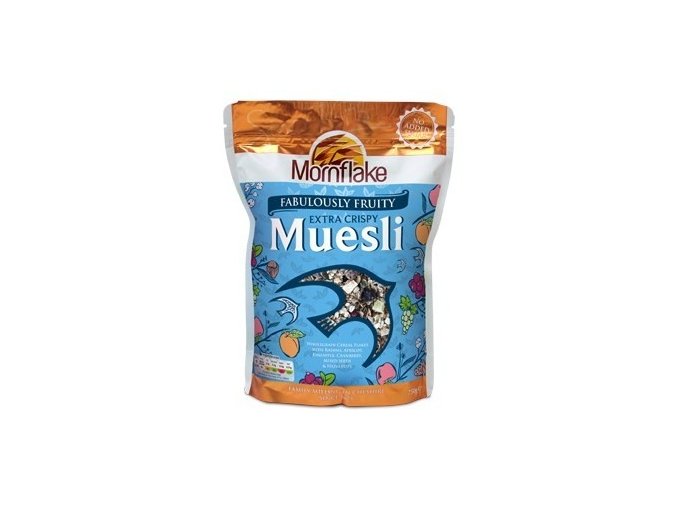 Mornflake Extra Müsli ovocné (Fabulously 5 Fruit, Nut & Seed Muesli) 750 g