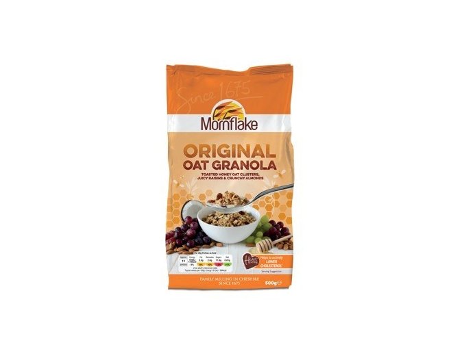 Mornflake Tradiční ovesná granola (Original Oat Granola) 500 g
