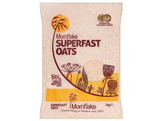 Mornflake Superrychlé ovesné vločky (Superfast Oats) 1 kg