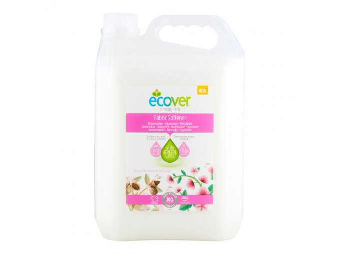 Ecover Aviváž pro všechny druhy tkanin Květy jabloně a mandle 5 l
