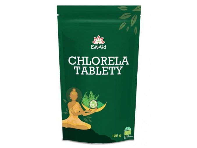 Iswari Bio Chlorella  tablety 125 g