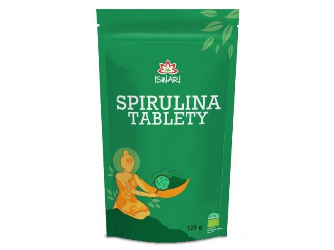 Iswari Bio Spirulina tablety 125 g