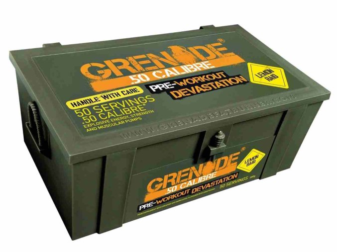 Grenade .50 Calibre Pre-Loaded (lemon raid) 580 g