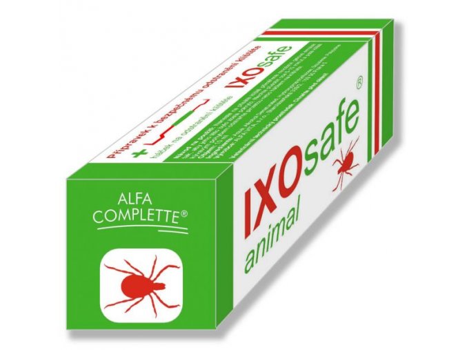 Alfa Vita IXOsafe Animal - set na odstranění klíštěte z těla zvířete s háčkem