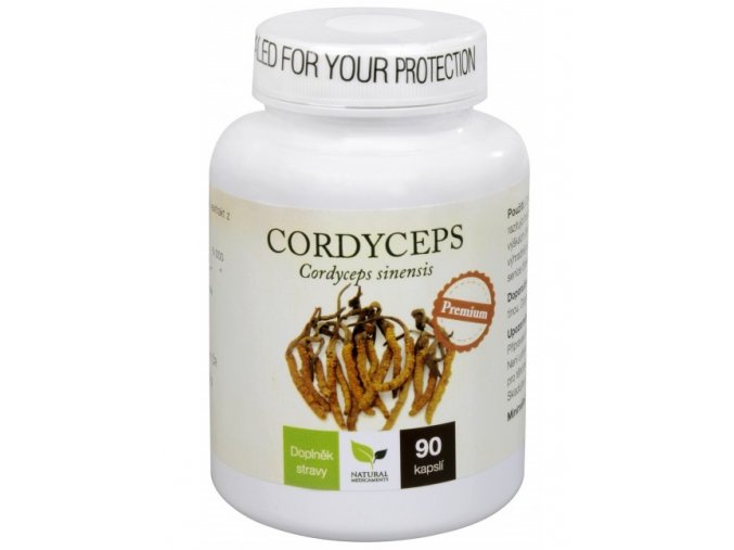 Natural Medicaments Cordyceps Premium 90 kapslí