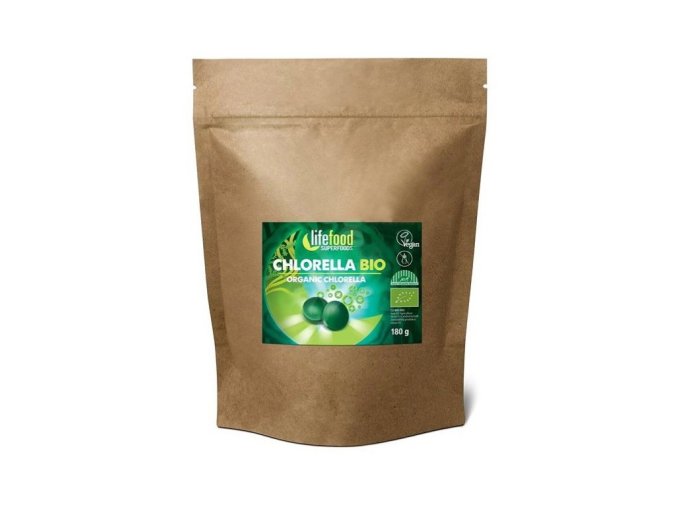 Lifefood Bio Chlorella 180 g DMT: 02.03.2023