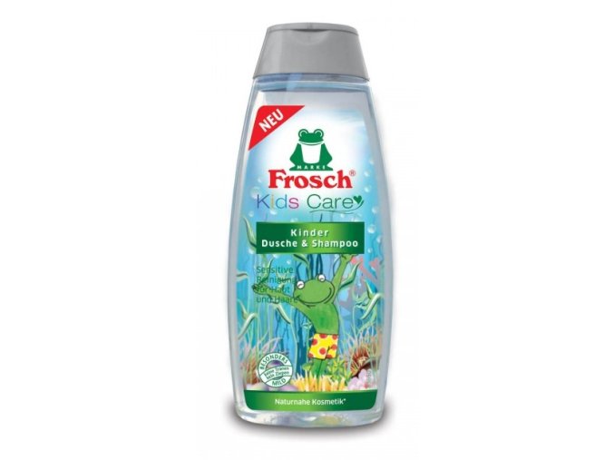 Frosch Sprchový gel a šampon pro děti 2v1 250 ml