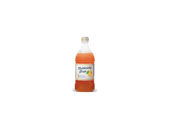 Moštěnický sirup Pomeranč 700 ml