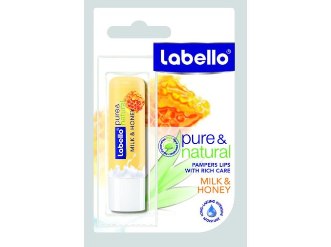 Labello Balzám na rty Milk & Honey 4,8 g