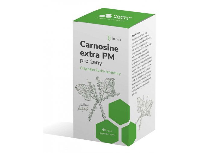 Purus Meda Carnosine extra pro ženy PM 60 kapslí