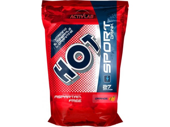 ActivLab Hot Sport izotonický iontový nápoj pomeranč 1000 g