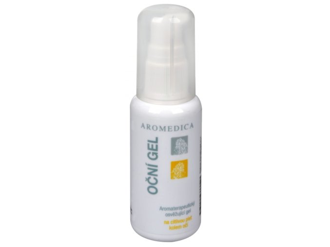 Aromedica Oční gel - aromaterapeutický osvěžující gel na citlivou pleť kolem očí 50 ml