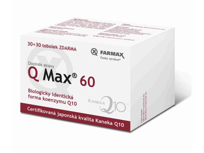 Farmax Q Max 60 30 tob. + 30 tob. ZDARMA