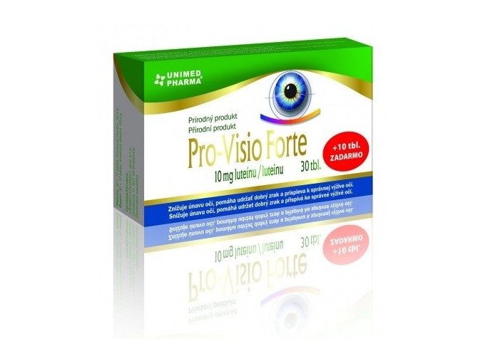 Unimed Pharma Pro-Visio Forte 30 tbl. + 10 tbl. ZDARMA