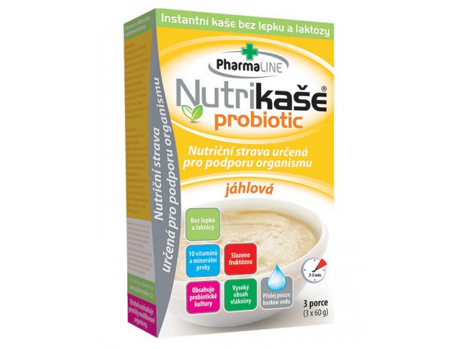 Mogador Nutrikaše probiotic - jáhlová 180 g (3 x 60 g)