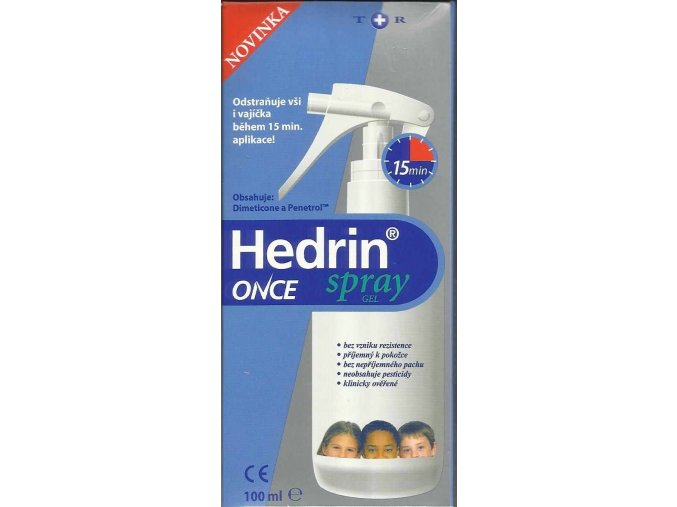 Hedrin Once Spray Gel 100 ml