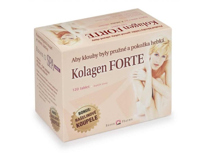 Rosen Kolagen FORTE 120 tbl. + 2 rašelinové koupele RosenSPA