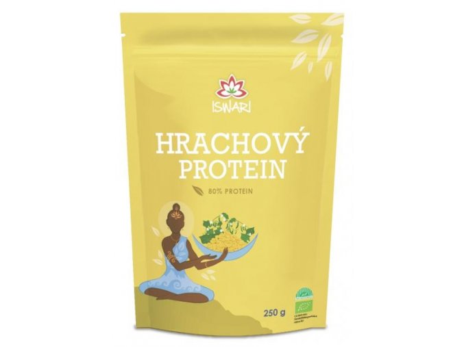 Iswari BIO Hrachový protein 80% 250 g