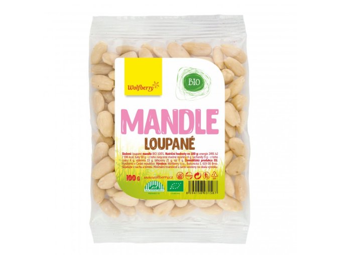 mandle loupane wolfberry bio 100 g