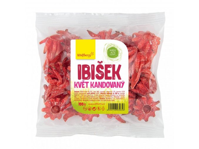 kvet ibisku kandovany wolfberry 100 g