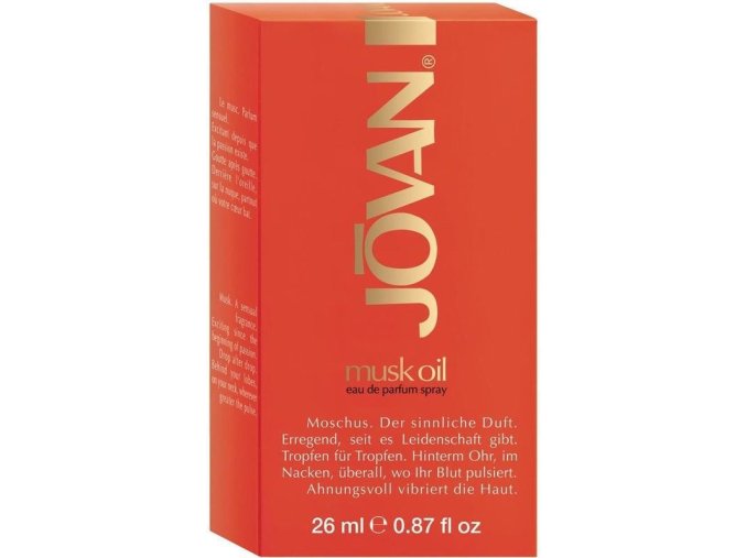 Jovan Musk Oil EdP dámská parfémová voda 26 ml