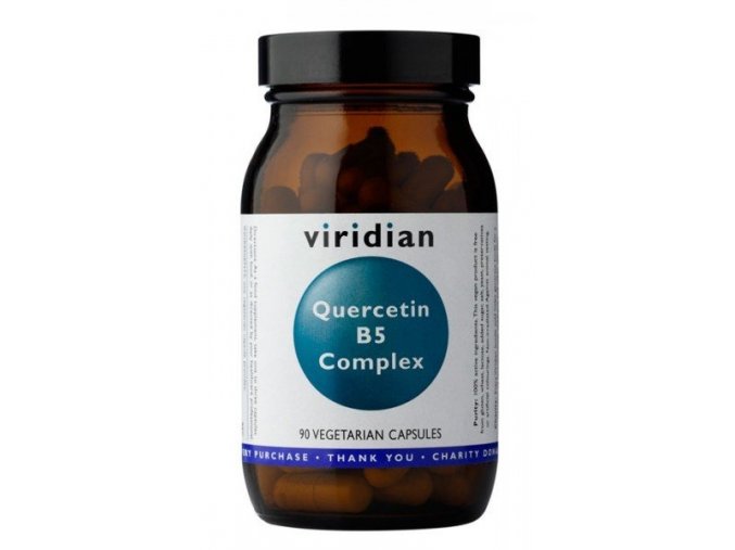 Viridian Quercetin B5 Plus Complex 60 kapslí