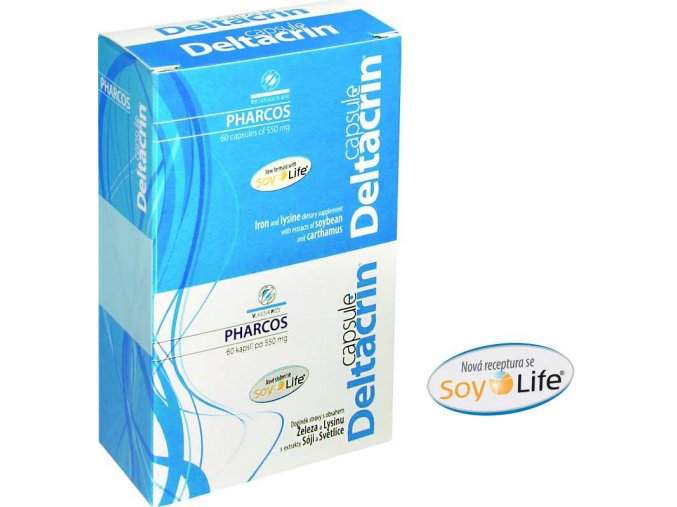 Pharcos Deltacrin capsule 60 kapslí