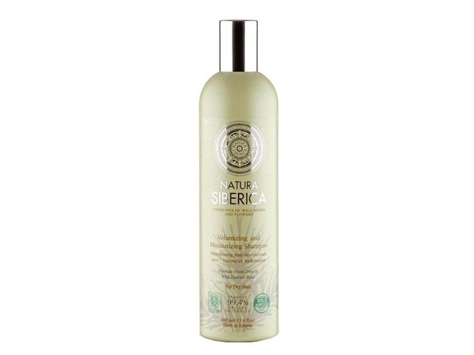 Natura Siberica Šampon pro suché vlasy - objem a hydratace 400 ml