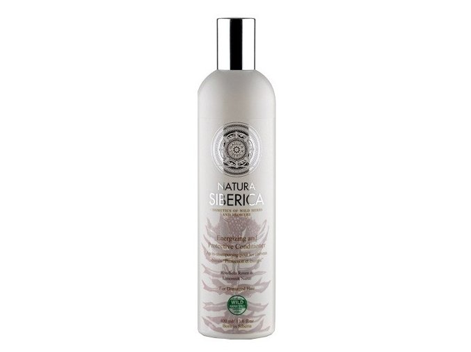 Natura Siberica Kondicionér pro unavené a oslabené vlasy-ochrana a energie 400ml