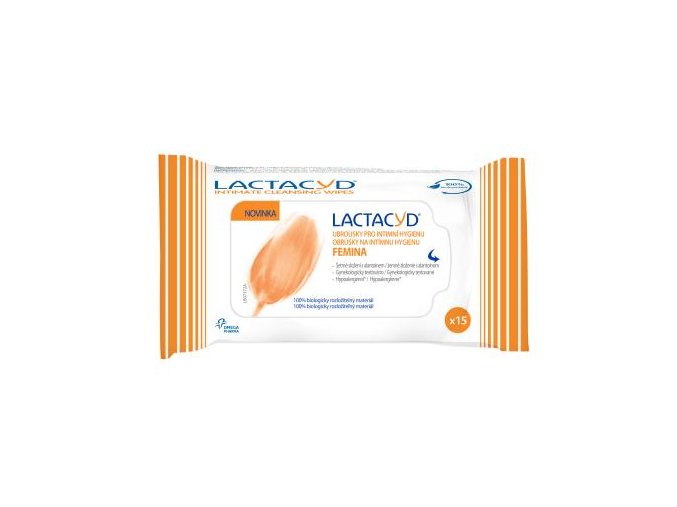 Lactacyd Pharma ubrousky Femina 15 ks
