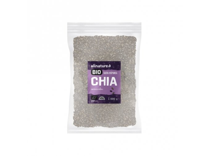 allnature chia seminka bio 1000 g