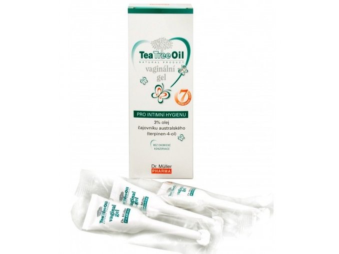 Dr. Muller Tea Tree Oil vaginální gel 7x7,5 g