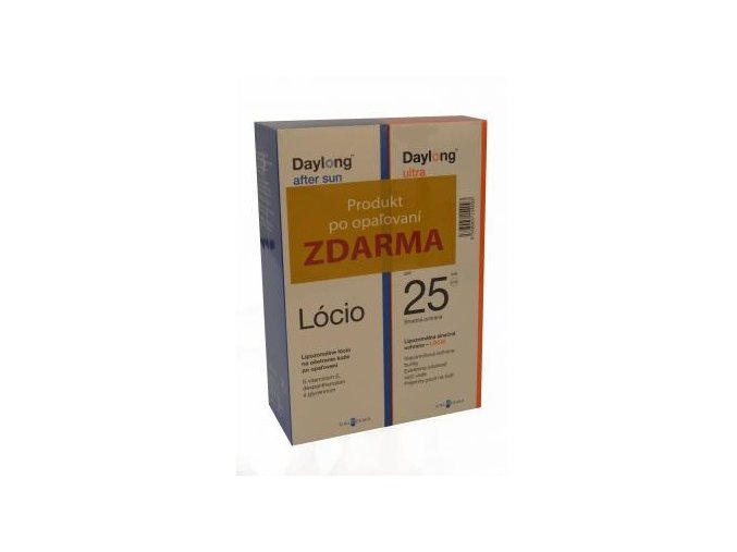 Daylong ultra SPF 25 200 ml + After sun Locio 200 ml ZDARMA