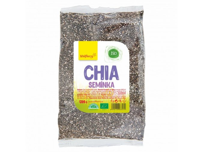 chia seminka wolfberry 500 g bio