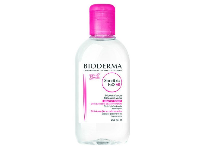 Bioderma Čistící micelární voda na citlivou pleť Sensibio AR H2O 250 ml