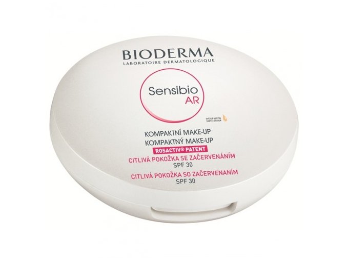 Bioderma Kompaktní make-up pro citlivou pleť Sensibio AR SPF 30 Dark 10 g