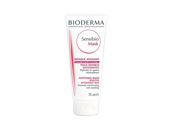 Bioderma Zklidňující hydratační maska pro citlivou pleť Sensibio 75 ml