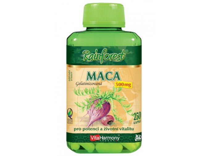 VitaHarmony Maca 500mg XXL 250 kapslí