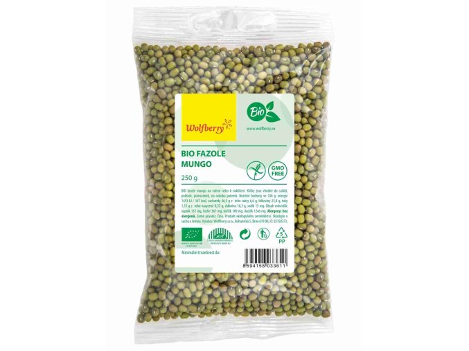 Wolfberry Bio Fazole Mungo 500 g