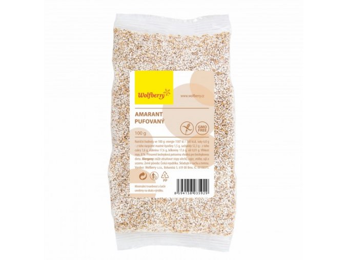 Wolfberry Amarant pufovaný 100 g